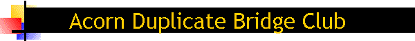 Acorn Duplicate Bridge Club